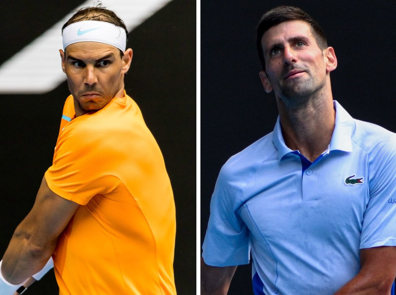 In the photo: Rafael Nadal and Novak Djoković (Stringer/Anadolu)