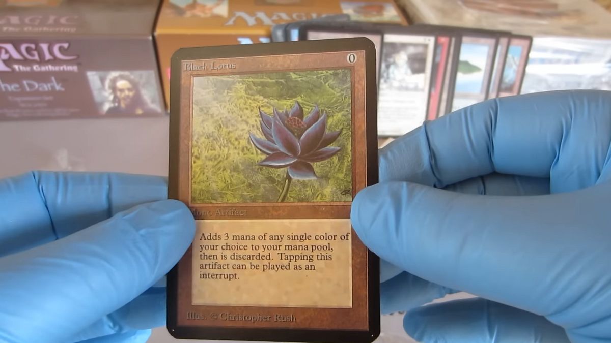 Zrzut ekranu z "Alpha Starter 4 ! Alpha Black Lotus ! Retitled! Openbooster"