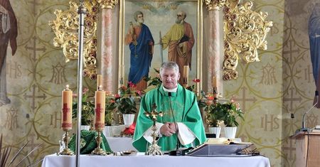 Durąg: Parafianie podziękowali proboszczowi za dwie dekady posługi w parafii