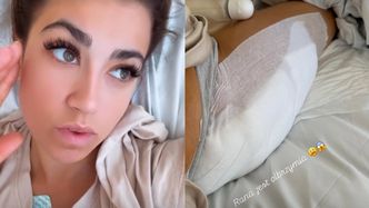 Maja Hyży nadaje ze szpitala po dziewiątej operacji biodra. "Nie czuję lewej nogi, a operowaną miałam prawą"