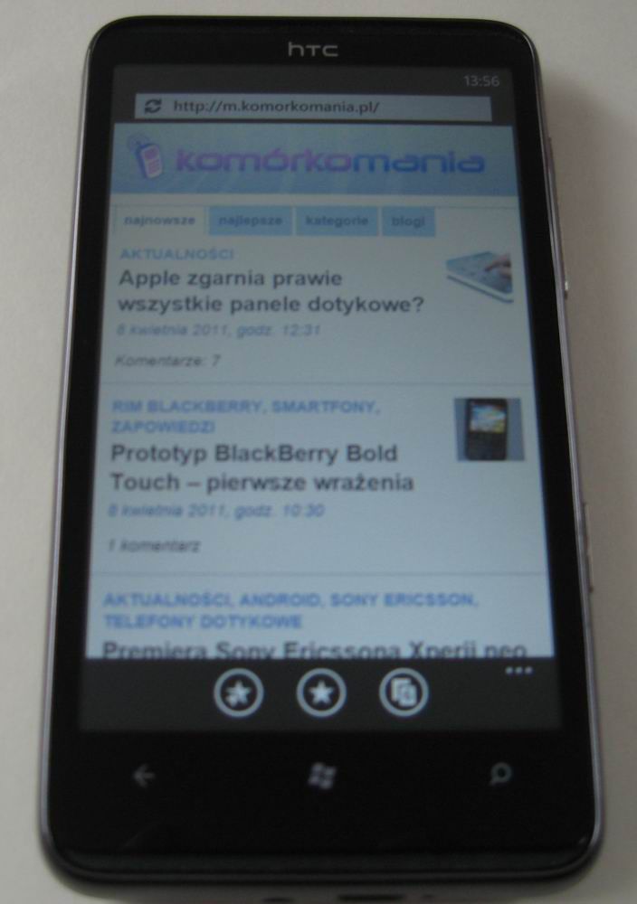 HTC HD7 - test 15