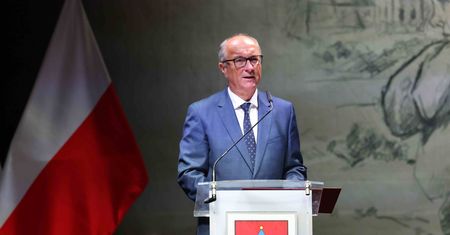 Czarzasty na obchodach w Wieluniu. Wspomniał o Ukrainie