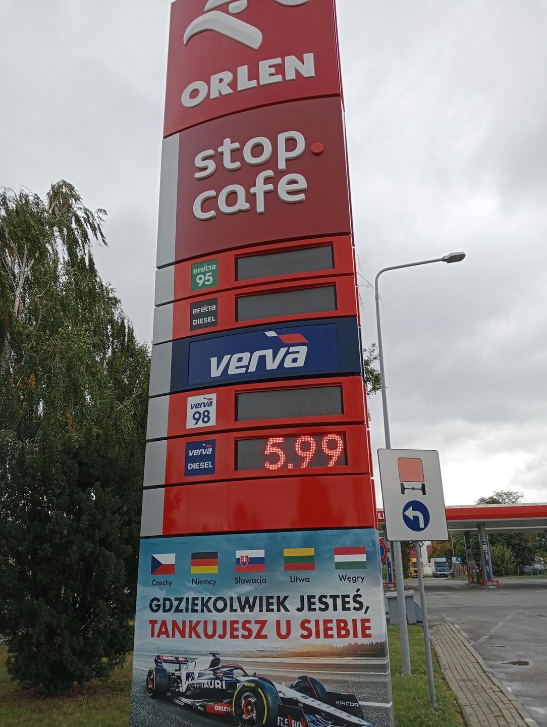 Orlen ul. Połczyńska w Warszawie