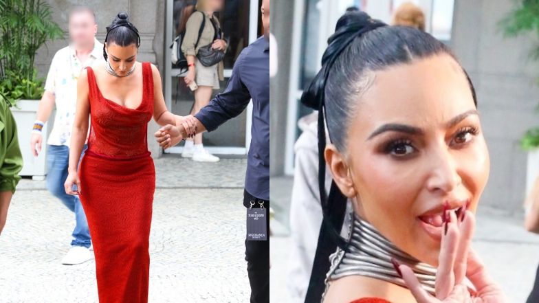 Kim Kardashian człapie po Rio de Janeiro