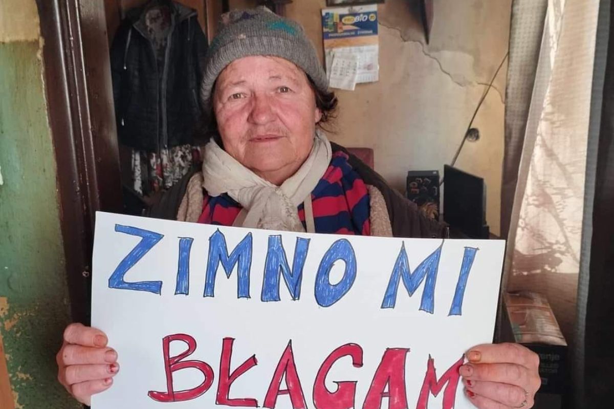 Pani Halina, rencistka z warmińsko-mazurskiej wsi Patryki, potrzebuje pomocy