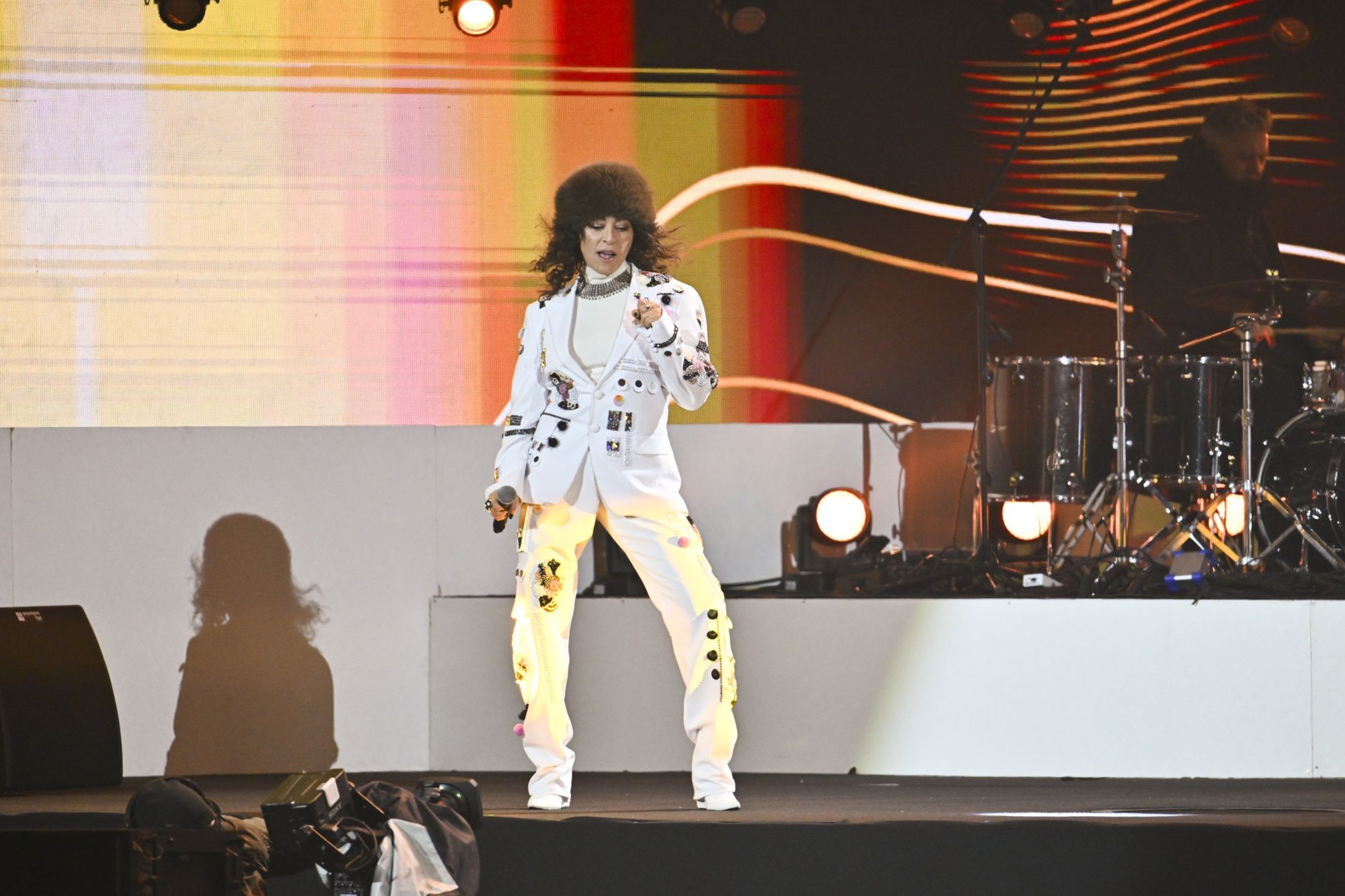 Natalia Kukulska na koncercie Polsatu