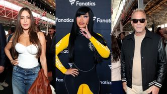 Znane twarze zameldowały się na hucznej imprezie przed Super Bowl: Sofia Vergara, Cardi B, Kevin Costner i inni (ZDJĘCIA)