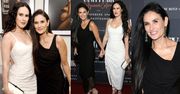 Promienna Demi Moore pozuje z córką na tle KULTOWEJ OKŁADKI "Vanity Fair" (FOTO)