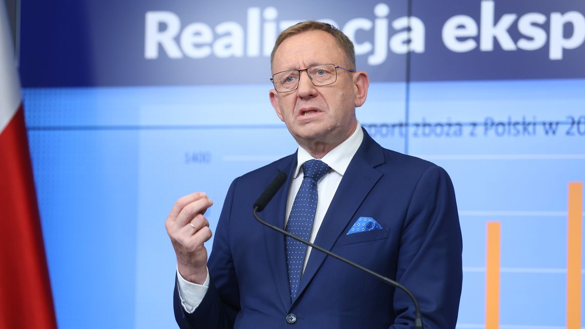 Minister rolnictwa Robert Telus