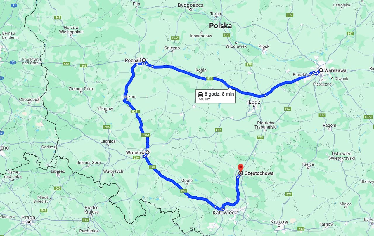 Komunikat w Google Maps. Musisz podjąć decyzję