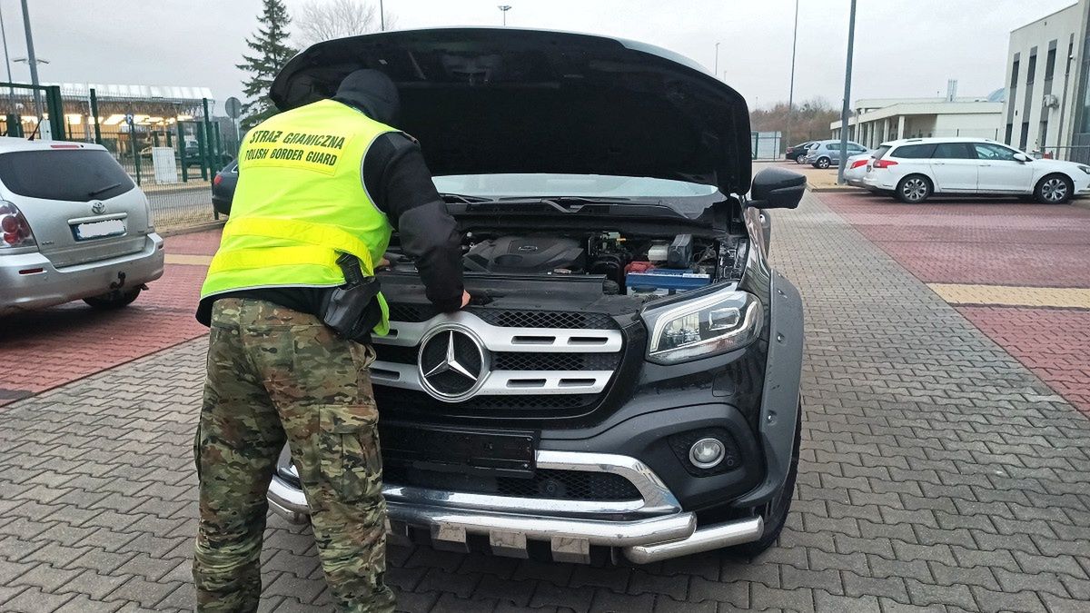 Ten samochód został skradziony w Niemczech