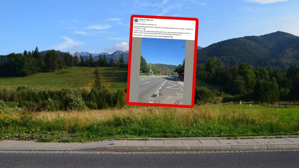 Nagłe pustki w Zakopanem.