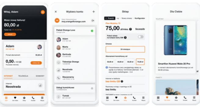 Orange testuje nową wersję aplikacji Mój Orange