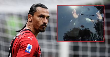 Zlatana Ibrahimovicia poniosło. Zagrożona była szyba
