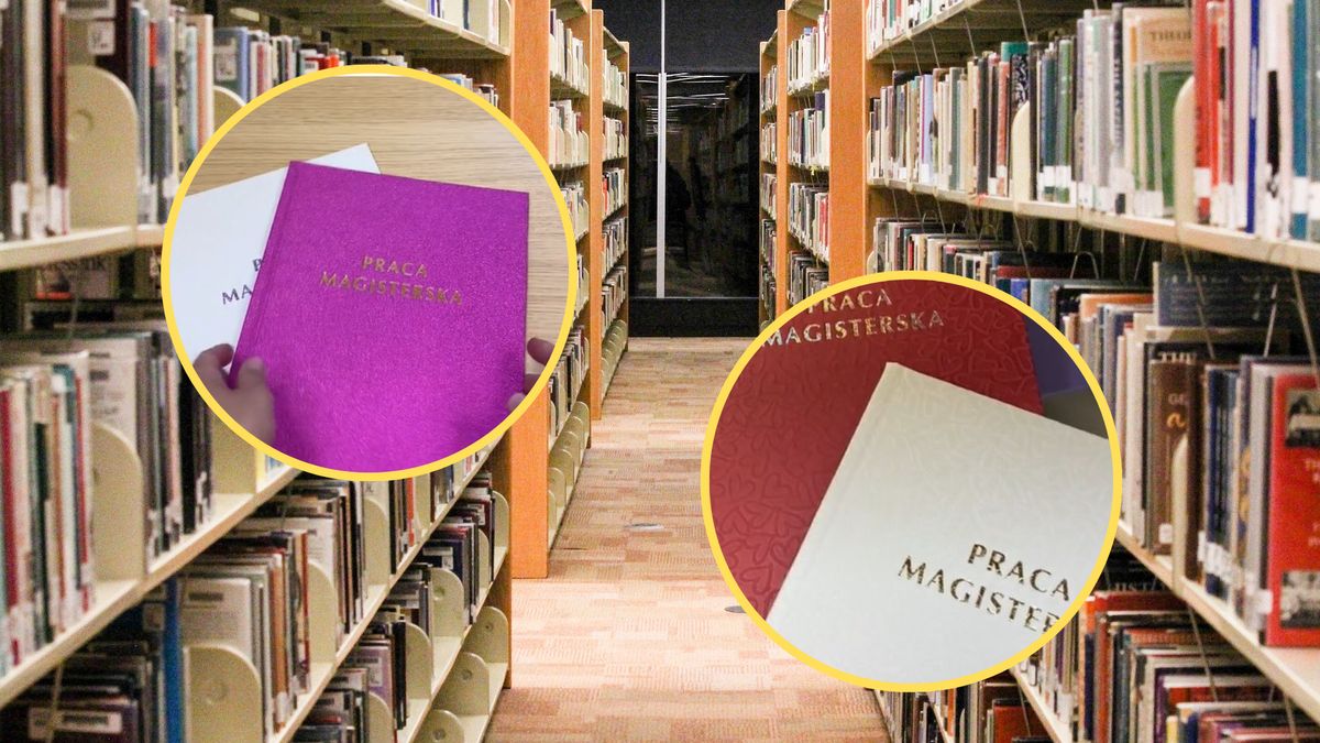 Studenci coraz częściej wybierają brokatowe okładki 