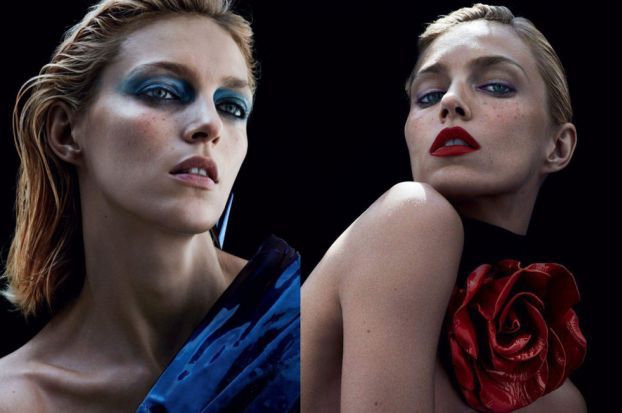 Anja Rubik w nowej sesji dla "Vogue'a"