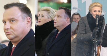 Rozśpiewana para prezydencka świętuje Trzech Króli w Wadowicach (FOTO)