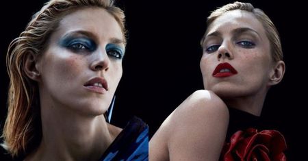 Anja Rubik w nowej sesji dla "Vogue'a"