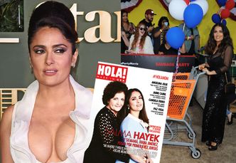 Salma Hayek poucza kobiety: "Każda z nas ma instynkt macierzyński, należy go wykorzystać"