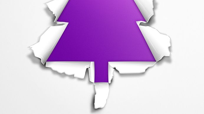 Jak zrobić choinkę z papieru?