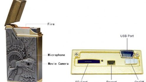 Zapalniczko-kamera w amerykańskim stylu 1