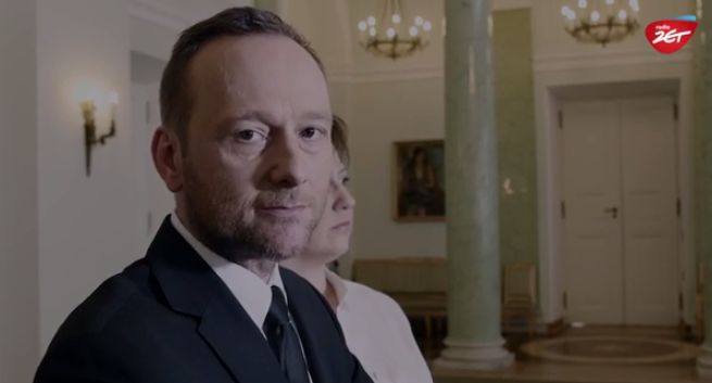 Roman Osica jako Frank Underwood promuje wieczór wyborczy w Radiu ZET (wideo)
