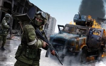 Rosyjska gra o inwazji na Ukrainę to totalna klapa. Gra w nią pięć osób