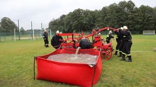 Krzymów: Strażacki duch nie gaśnie. Gorąca rywalizacja oldboyów