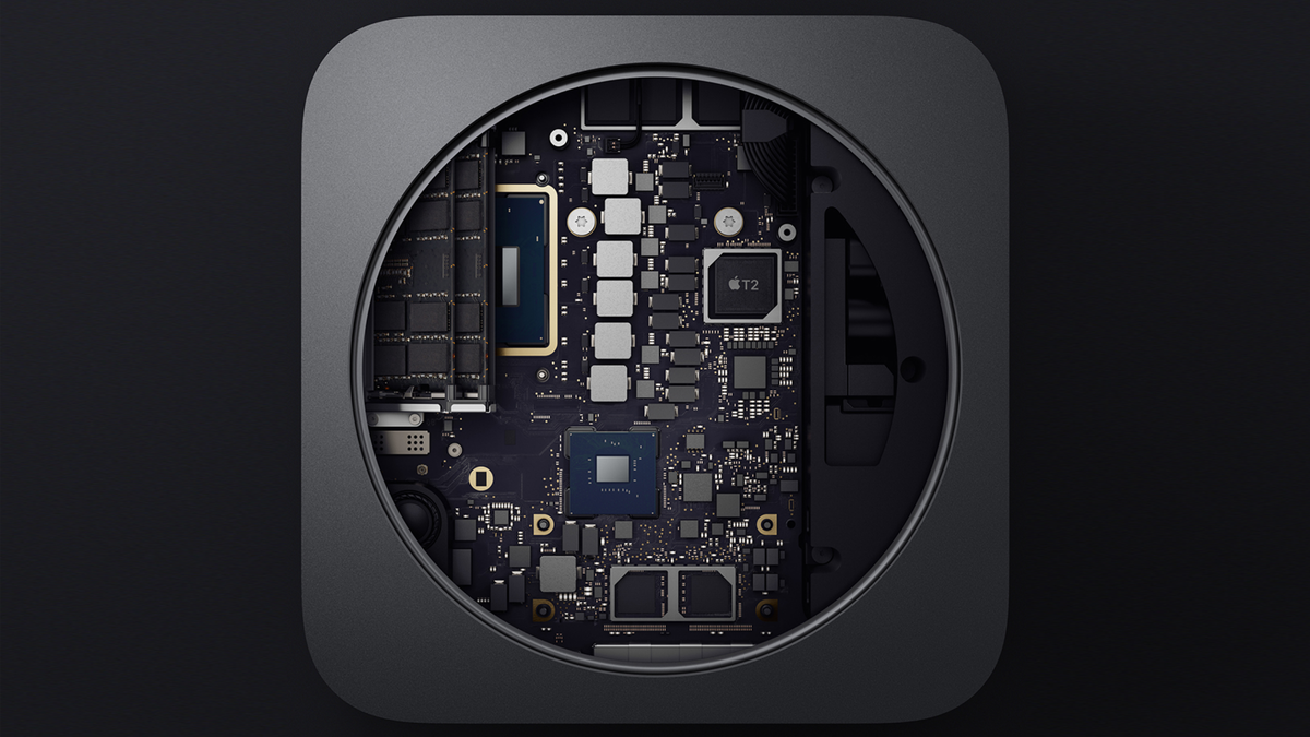 Apple T2 w Macu Mini 2018 / Apple