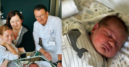 Rekordowy noworodek na Śląsku. Z badań nie wynikało, że będzie tak duży
