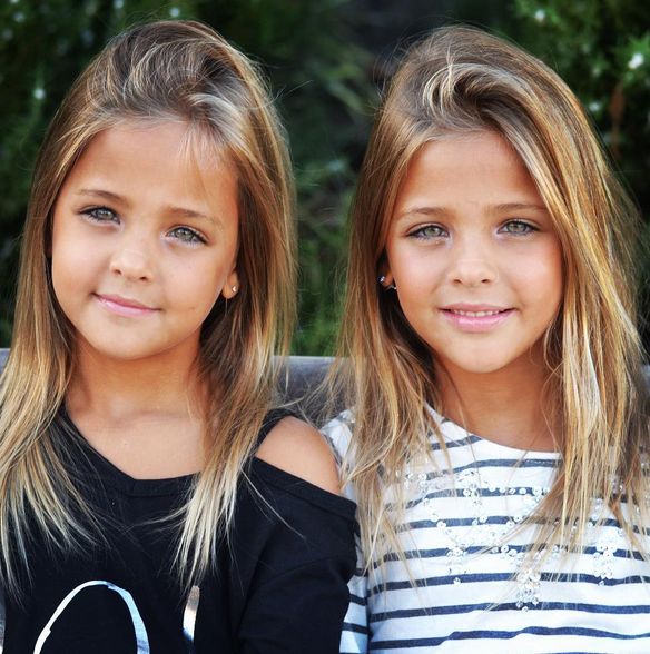 Ava Marie i Leah Rose Clements