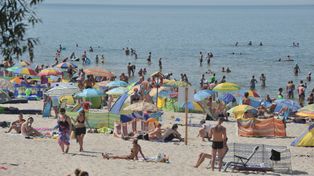 Kąpieliska nad Zatoką Gdańską zamknięte. Wszystko przez toksyczną substancję w morzu