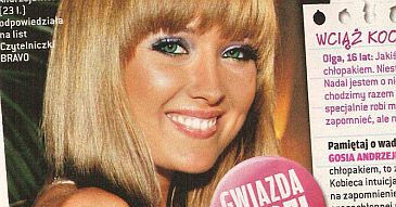 Znowu doradza w "Bravo"