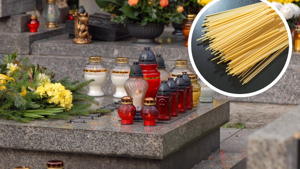 Dlaczego warto ten makaron brać ze sobą na cmentarz?