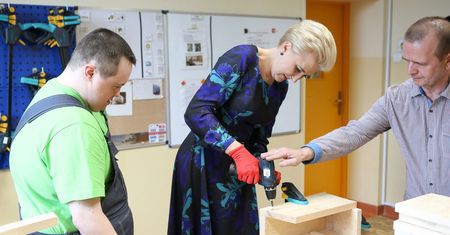 Agata Duda z oficjalną wizytą w Katowicach. Olśniła kreacją