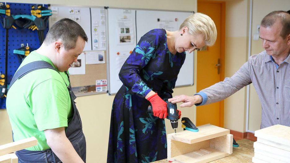 Agata Duda z oficjalną wizytą w Katowicach