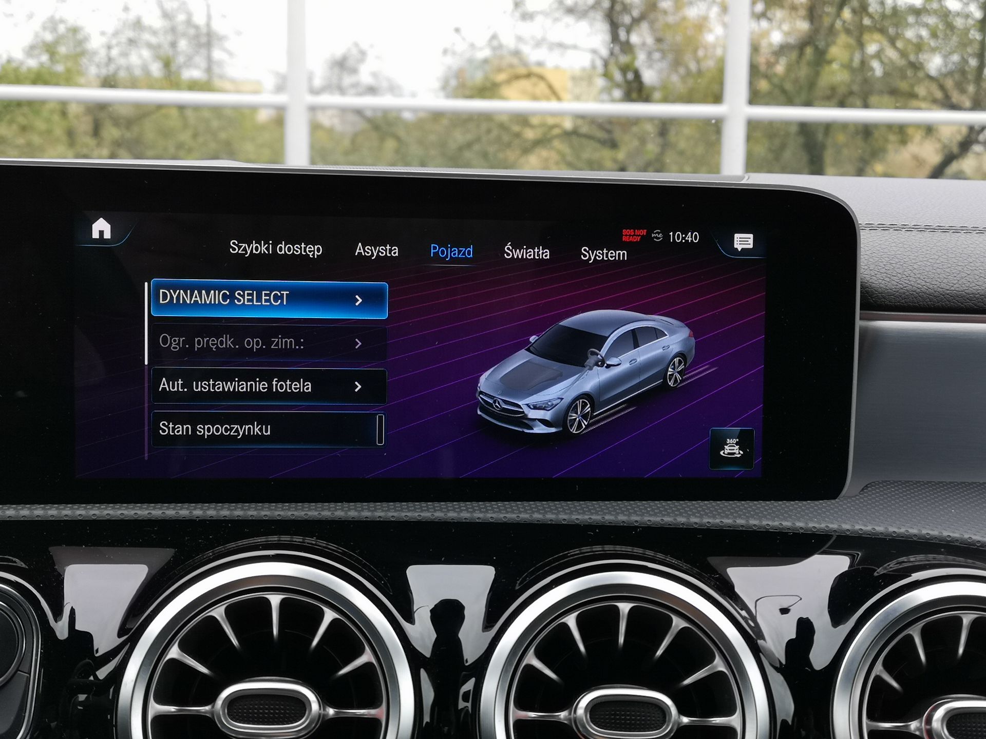 Mercedes CLA: System MBUX, wirtualny kokpit i audio Burmester 14