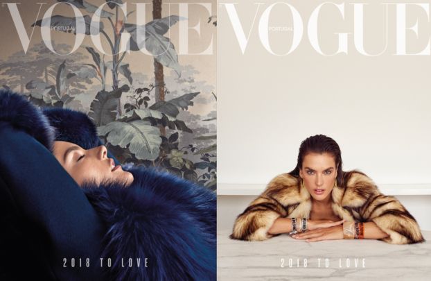 Półnaga Alessandra Ambrosio wygina się w "Vogue'u"