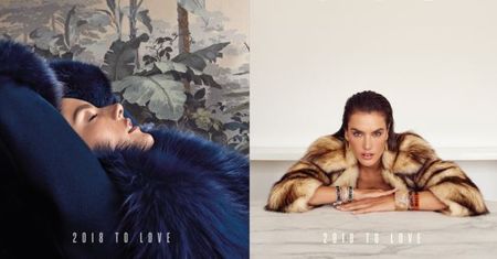 Półnaga Alessandra Ambrosio wygina się w "Vogue'u"