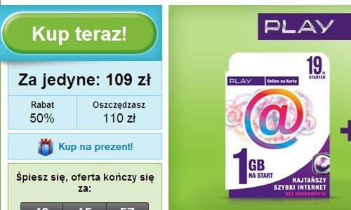 Groupon - Play o połowę taniej