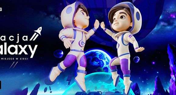 Samsung z grą edukacyjną w Roblox