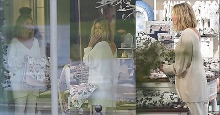 Małgorzata Rozenek buszuje po sklepie z dziecięcymi akcesoriami