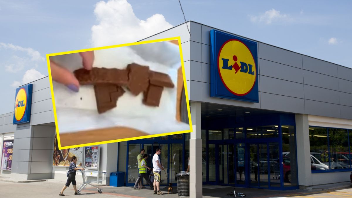 Mieszkanka Nowego Targu znalazła robaki w czekoladzie z Lidla. 