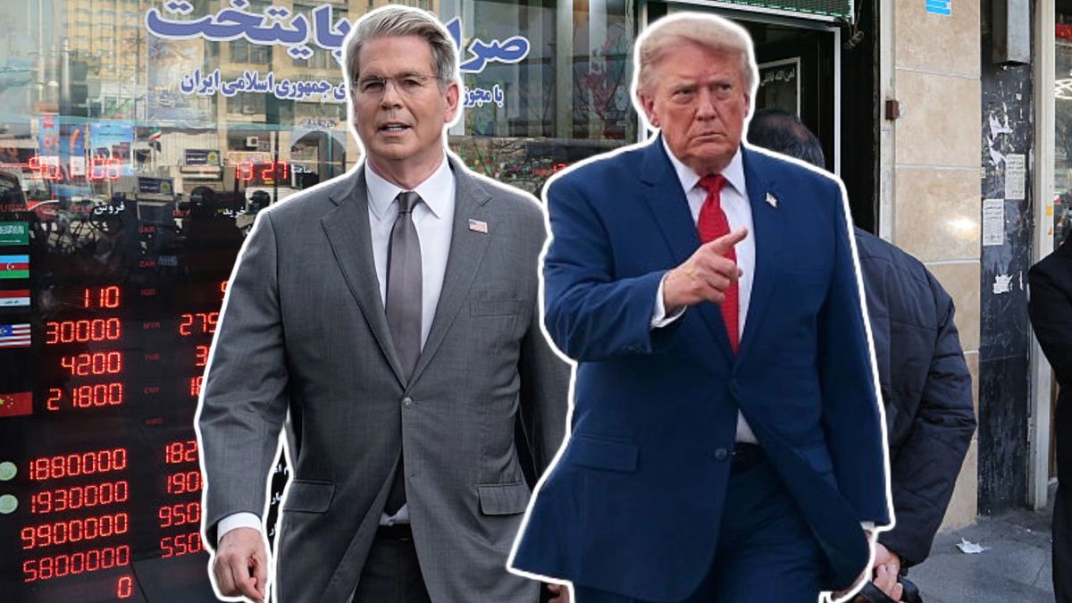 Scott Bessent i Donald Trump