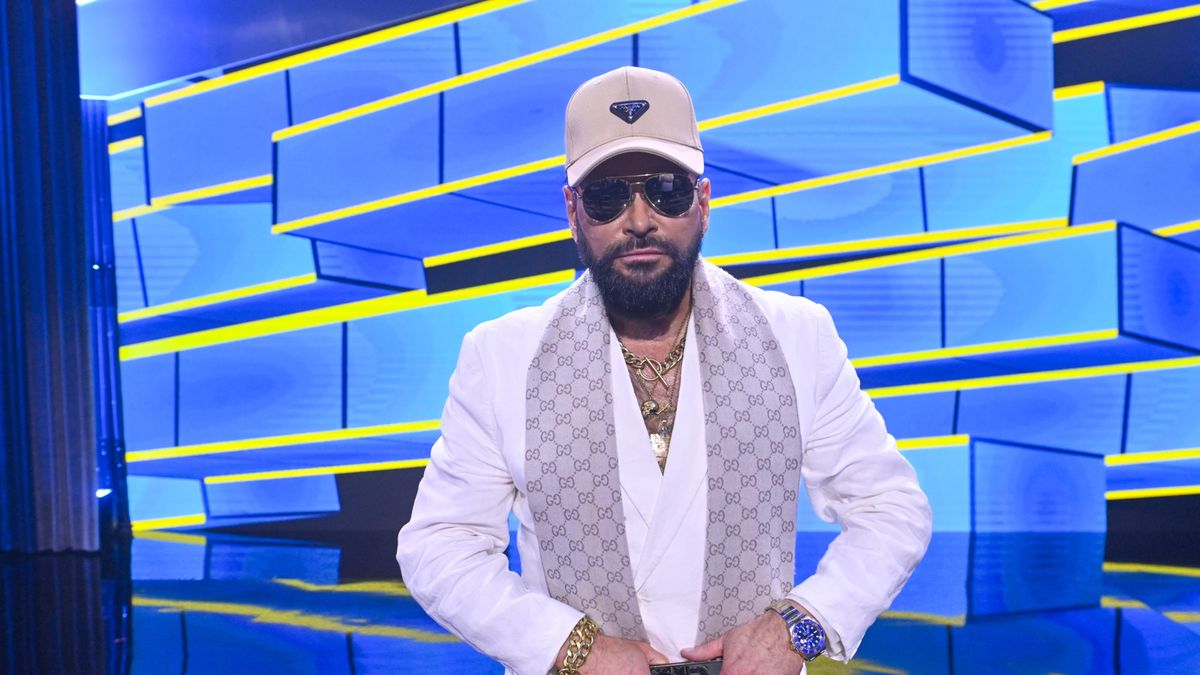 Krzysztof Rutkowski na planie programu Polsatu "K2. Jedziemy po bandzie", fot. Jacek Kurnikowski/AKPA