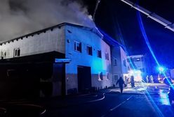 Wielki pożar lakierni. Trudna akcja strażaków