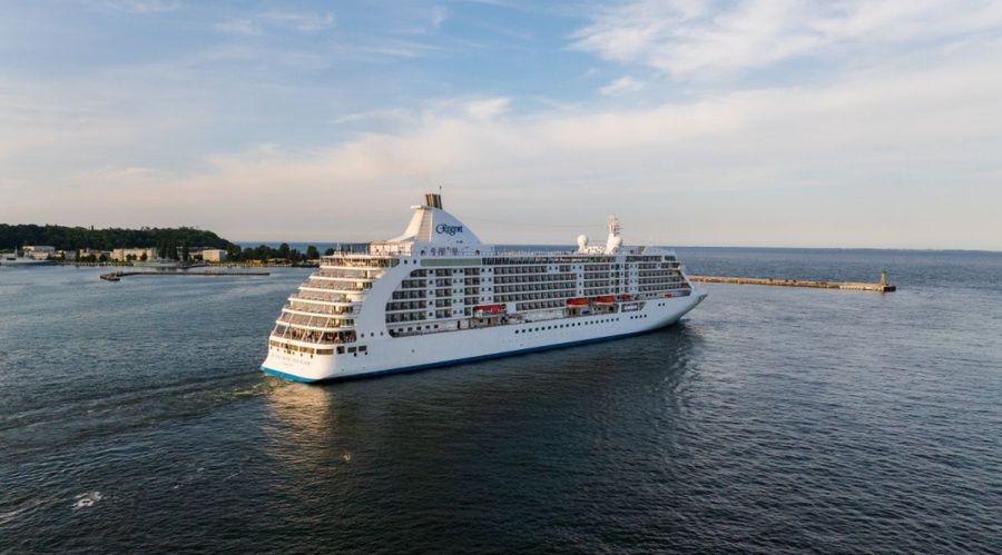 Do Portu Gdynia zawinął wycieczkowiec Seven Seas Voyager