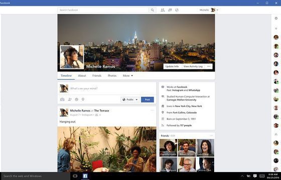 Microsoft wprowadza aplikacje Facebook, Messenger i Instagram do Windowsa 10