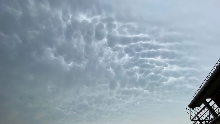 Chmury mammatus nad Mazowszem. Niesamowite zdjęcia