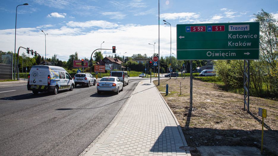 Bielsko-Biała. Zakończyły się prace na jednym z kluczowych skrzyżowań w mieście. 